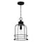 Quoizel Bowles Mid Pendant 1 Light Earth Black BWE1510EK - alternate 6